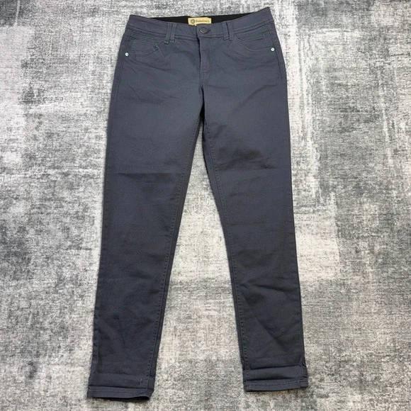 Democracy Ab Technology Jeans Womens 10 Lead Gray Ankle Skinny Stretch 30x29 - Picture 2 of 11